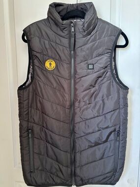 Men’s Lone Survivalist Self Heating Puffer Vest, Size Medium